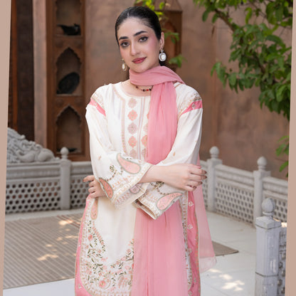UA-218 Embroidered Cotton Collection by Umnaa | Ready to Wear Pakistani Asian clothes