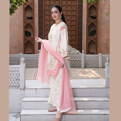 UA-218 Embroidered Cotton Collection by Umnaa | Ready to Wear Pakistani Asian clothes