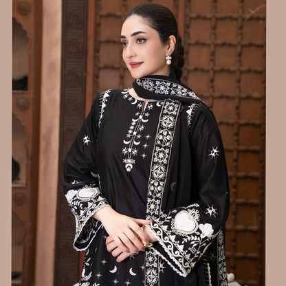 UA-218 Embroidered Cotton Collection by Umnaa | Ready to Wear Pakistani Asian clothes