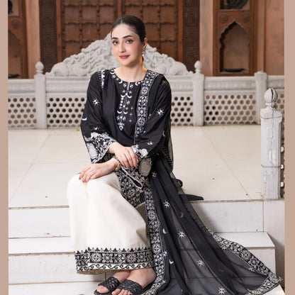 UA-218 Embroidered Cotton Collection by Umnaa | Ready to Wear Pakistani Asian clothes