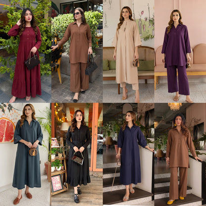 UCA-30 Linen Pakistani Co-Ords Collection by Casuallite