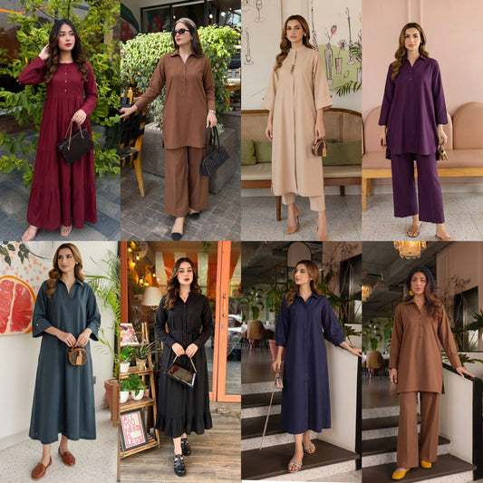 UCA-30 Linen Pakistani Co-Ords Collection by Casuallite