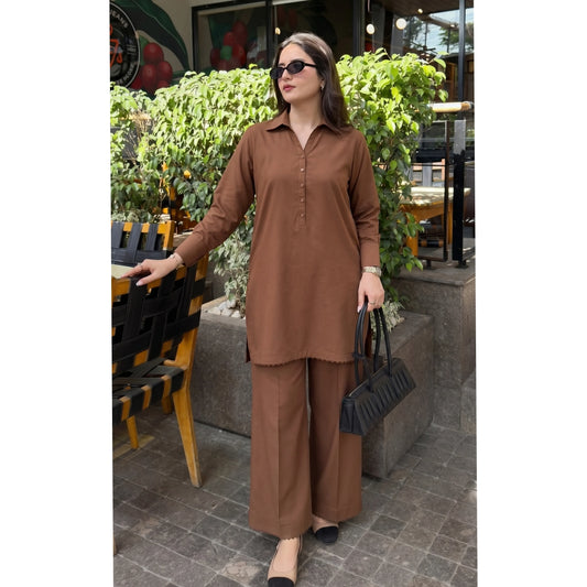 UCA-30 Linen Pakistani Co-Ords Collection by Casuallite