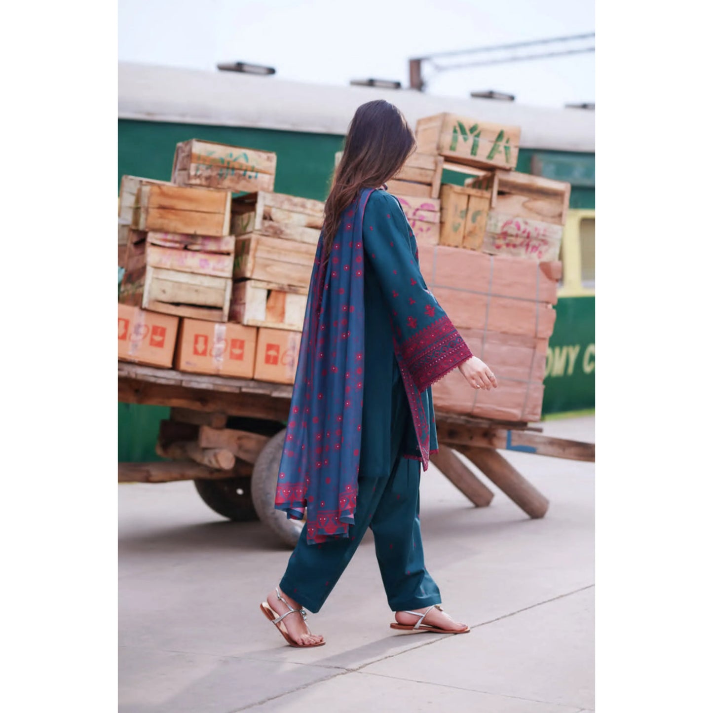 UCA-44 Restocked Embroidered Cotton Collection by Casuallite | Ready to Wear Pakistani Asian clothes