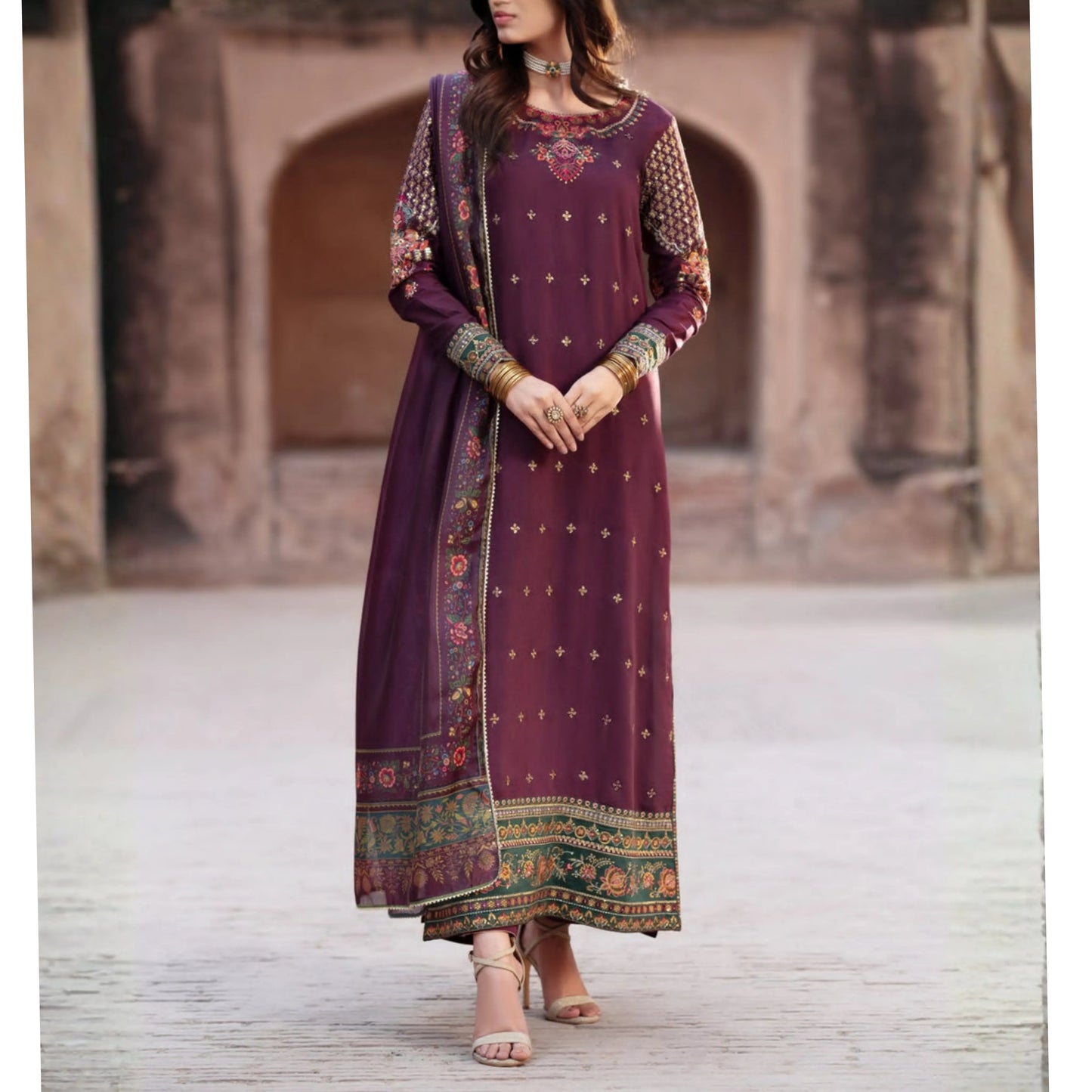 UCA-44 Restocked Embroidered Cotton Collection by Casuallite | Ready to Wear Pakistani Asian clothes