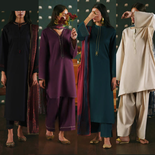 UCA-46 "Azzurra" Embroidered Lawn Collection by Casuallite | Ready to Wear Pakistani Asian clothes