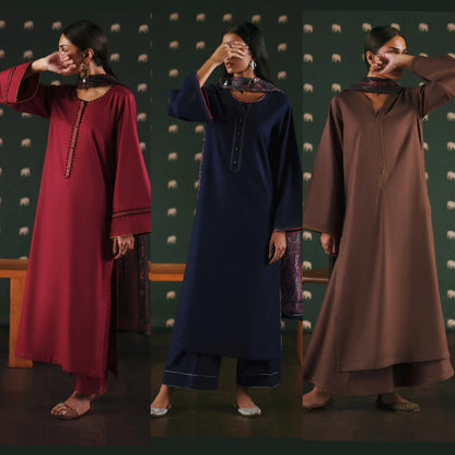 UCA-45 "Azzurra" Embroidered Lawn Collection by Casuallite | Ready to Wear Pakistani Asian clothes