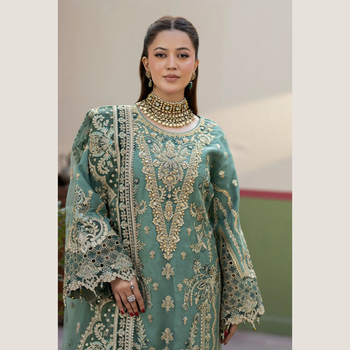 UA-309 Imrozia Inspired Organza Collection | Umnaa