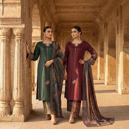 UA-178 Embroidered Cotton Festive Collection by Umnaa