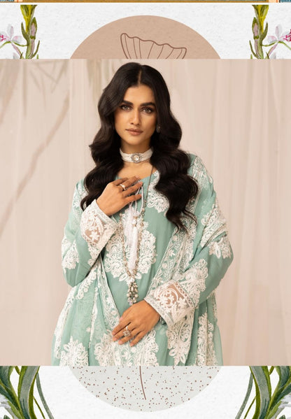 Mother & Daughter 3 PIECE EMBROIDERED LINEN COLLECTION BY SIMRANS