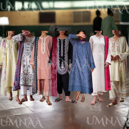UCA-40 Summer Travels Embroidered Cotton Collection by Casuallite | Ready to Wear Pakistani Asian clothes