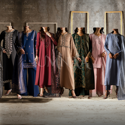 UCA-27 "Aik Sitara" Embroidered Viscose Ready to Wear Collection by Casuallite