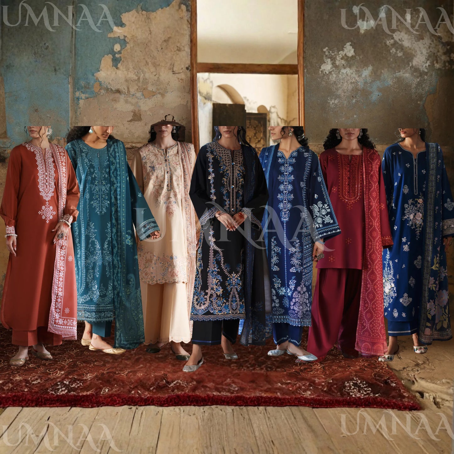 UCA-42 Before Sunset by Casuallite Embroidered Cotton Collection | Ready to Wear Pakistani Asian clothes