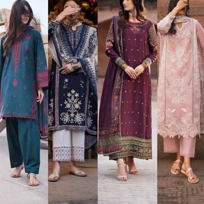 UCA-44 Restocked Embroidered Cotton Collection by Casuallite | Ready to Wear Pakistani Asian clothes