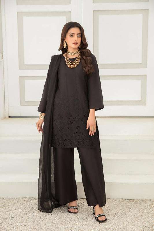 3-PIECE STITCHED EMBROIDERED LAWN-SIMRANS