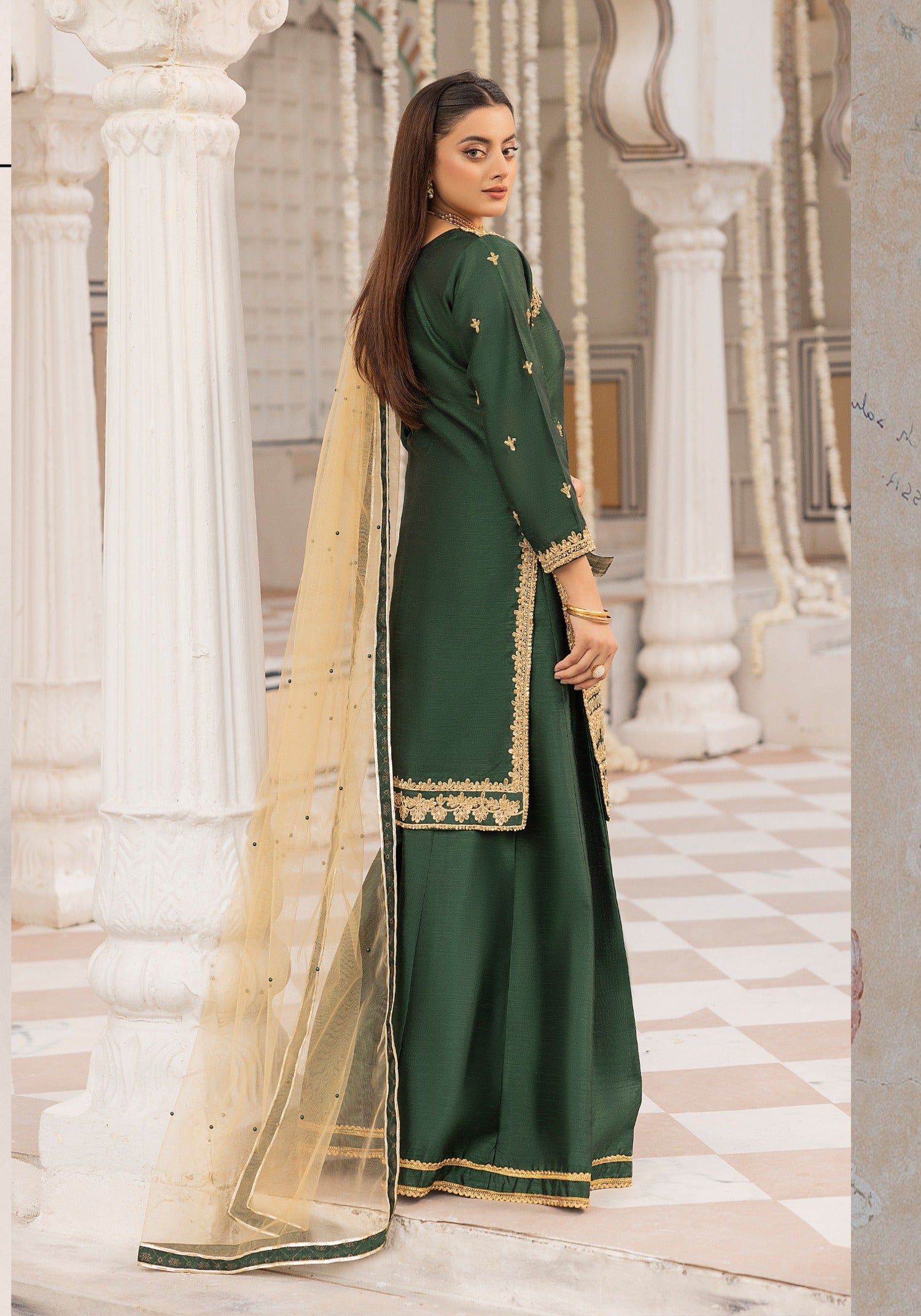 silk sharara dress for wedding Cbazaar Women's Sharara Suit | Chic Top With Art Silk Embroidered Sharara Suit | Wine | Chic Style | Wedding Reception | Classic Neck Style