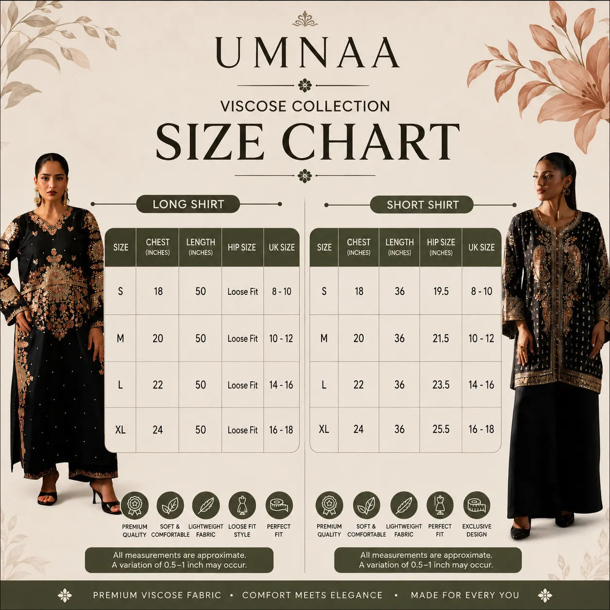 UTT-24 "Ethnic Essence" Luxury Viscose 2 Pc Collection | Traditional Thread