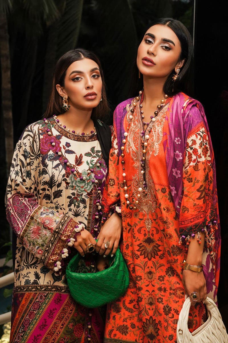 Muzlin By Sana Safinaz Stitched 3 Piece-Winter Collection