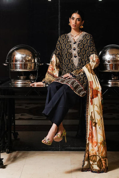 Muzlin By Sana Safinaz Stitched 3 Piece-Winter Collection