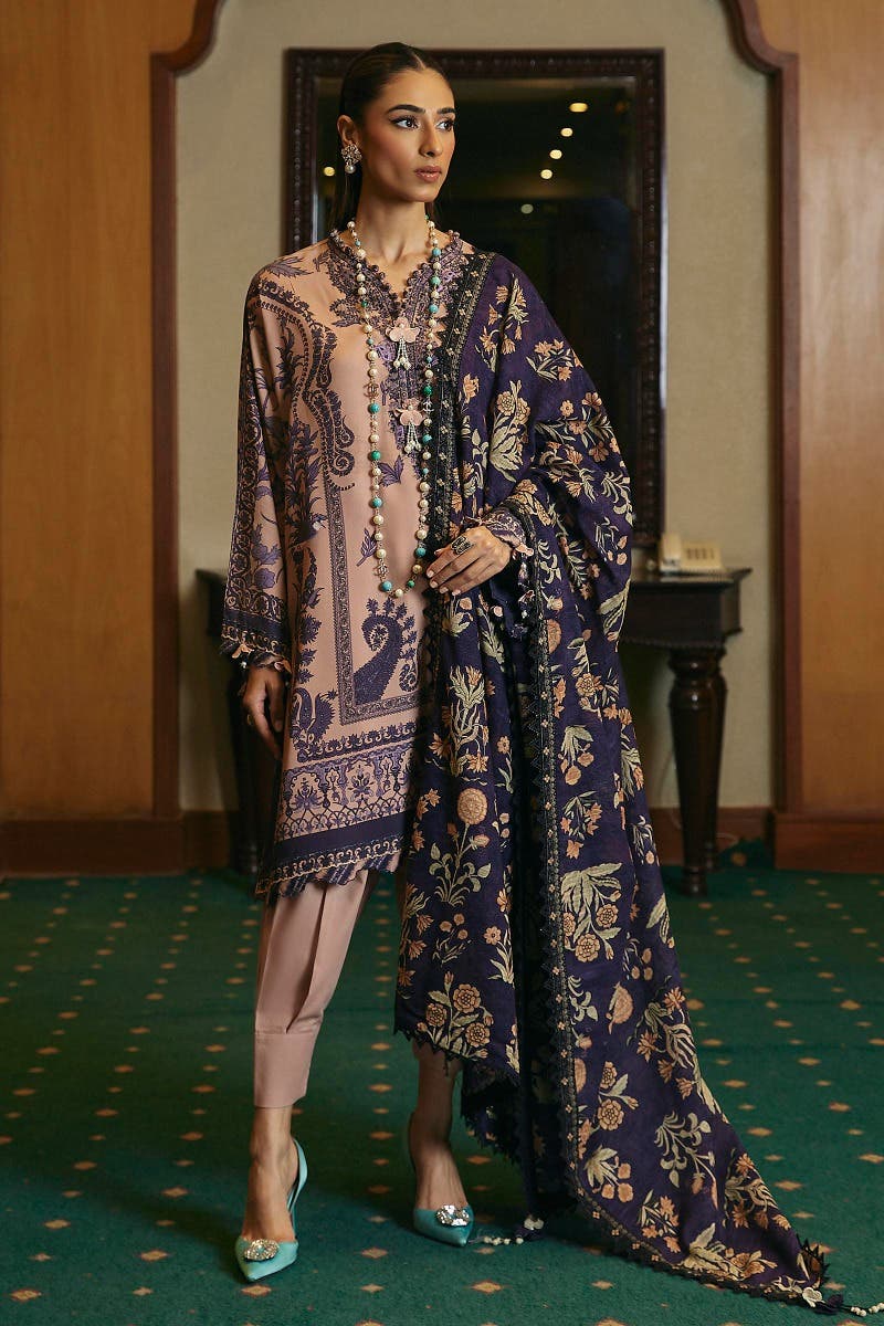 Muzlin By Sana Safinaz Stitched 3 Piece-Winter Collection