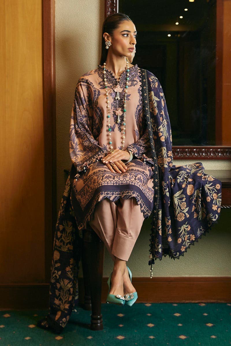 Muzlin By Sana Safinaz Stitched 3 Piece-Winter Collection