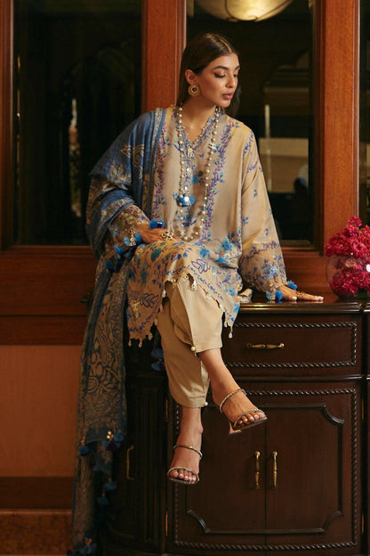 Muzlin By Sana Safinaz Stitched 3 Piece-Winter Collection