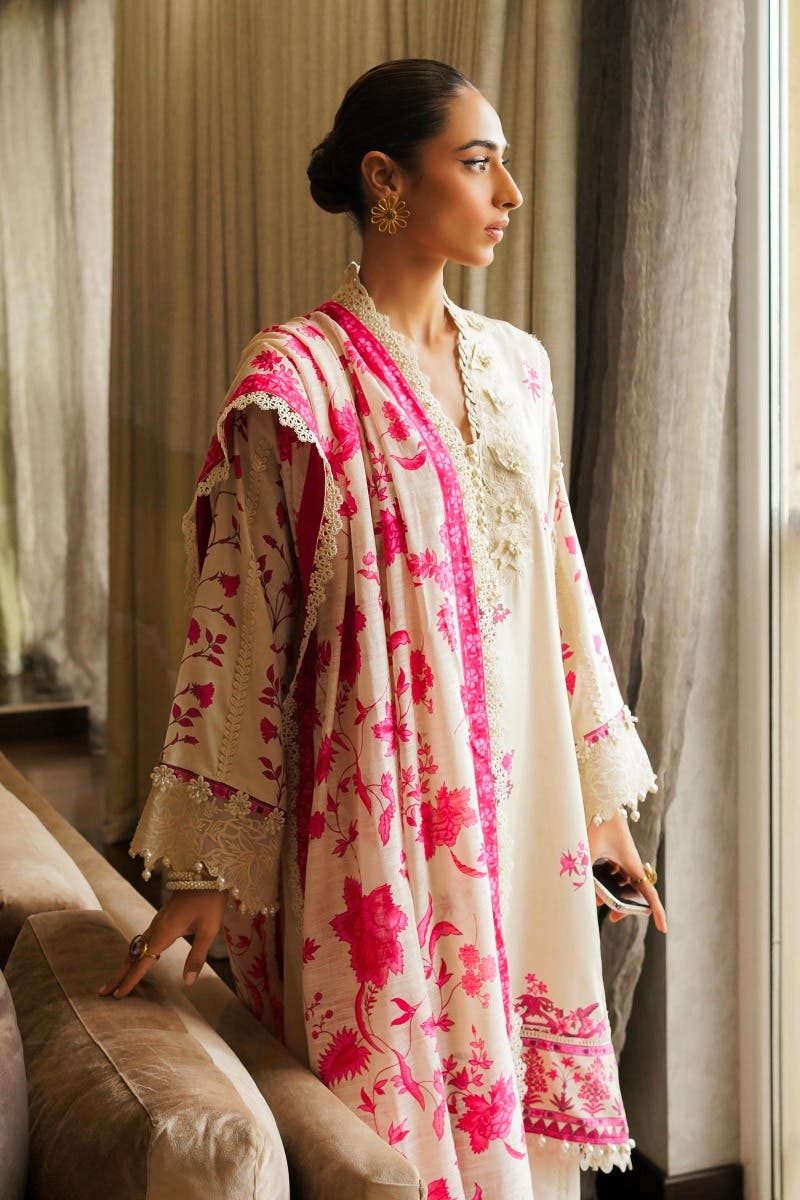 Muzlin By Sana Safinaz Stitched 3 Piece-Winter Collection