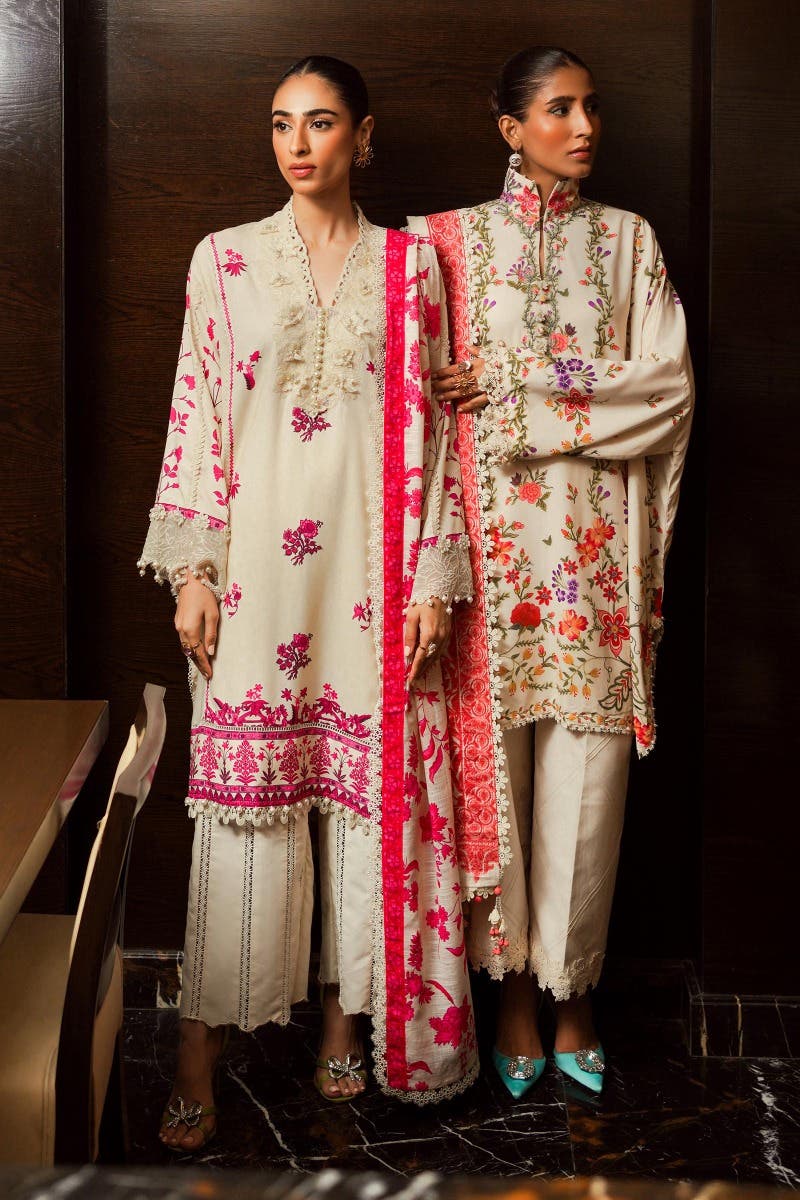 Muzlin By Sana Safinaz Stitched 3 Piece-Winter Collection