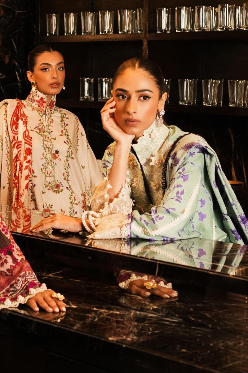 Muzlin By Sana Safinaz Stitched 3 Piece-Winter Collection