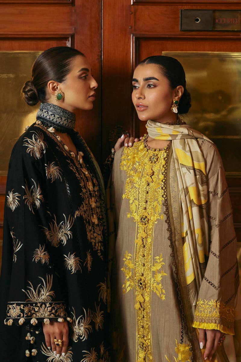 Muzlin By Sana Safinaz Stitched 3 Piece-Winter Collection