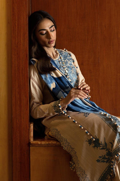 Muzlin By Sana Safinaz Stitched 3 Piece-Winter Collection