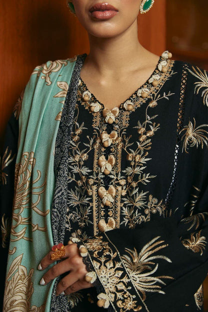Muzlin By Sana Safinaz Stitched 3 Piece-Winter Collection