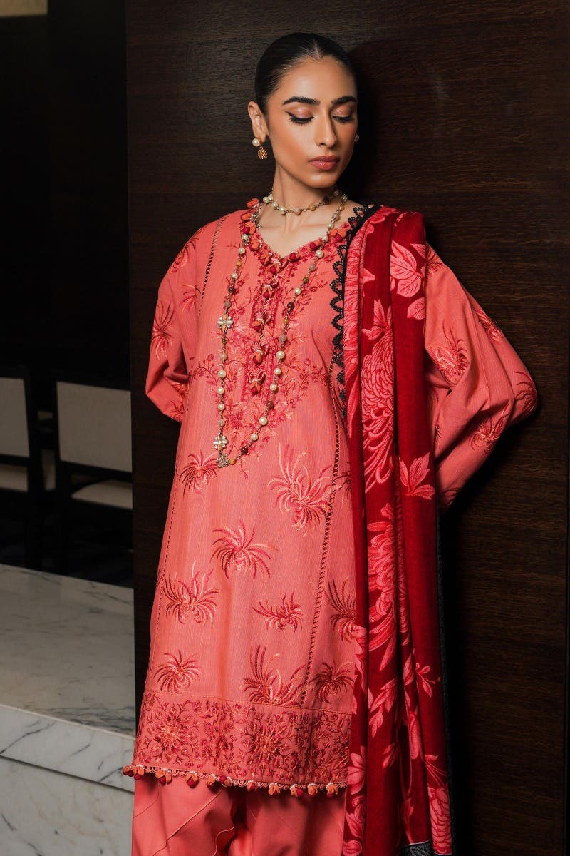 Muzlin By Sana Safinaz Stitched 3 Piece-Winter Collection