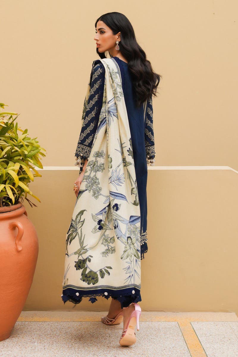 Muzlin By Sana Safinaz Stitched 3 Piece-Winter Collection