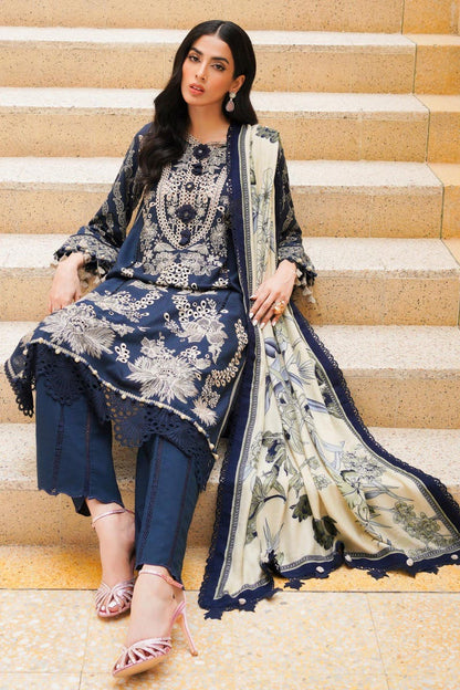 Muzlin By Sana Safinaz Stitched 3 Piece-Winter Collection