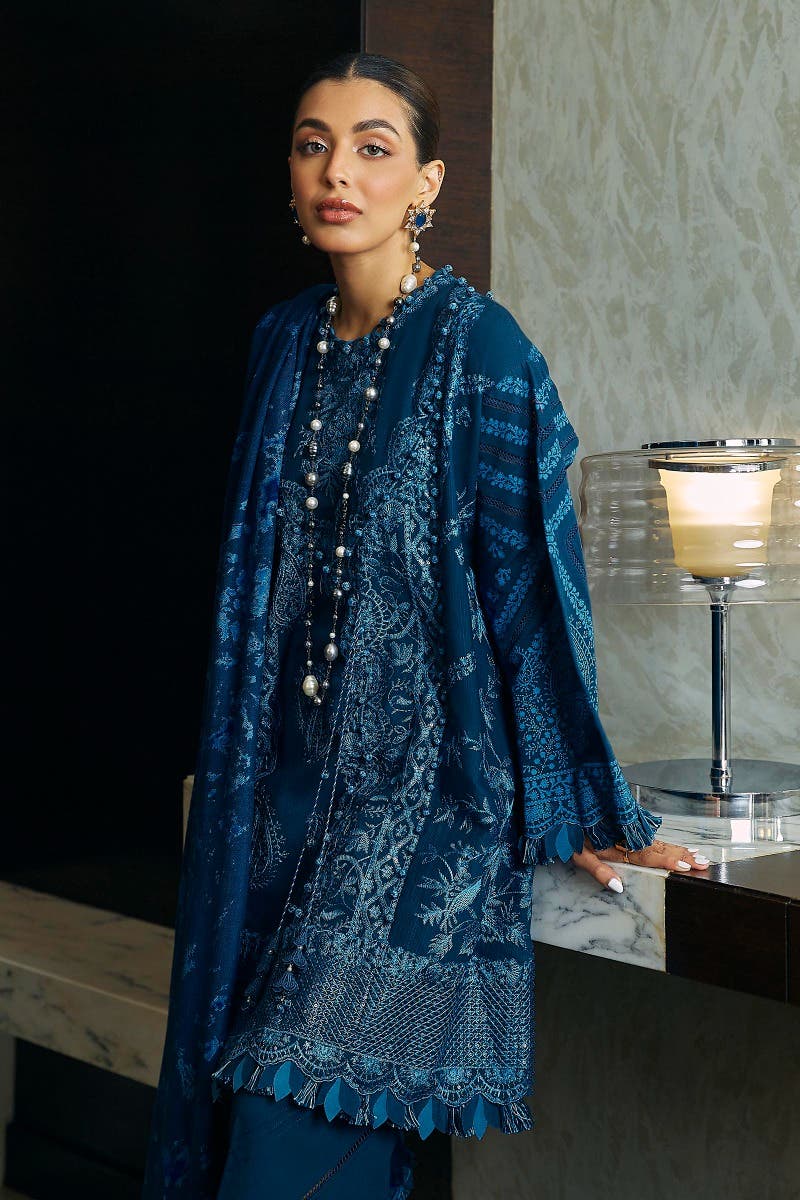 Muzlin By Sana Safinaz Stitched 3 Piece-Winter Collection