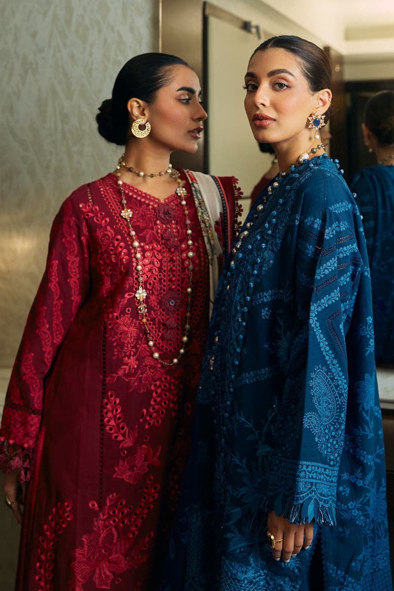 Muzlin By Sana Safinaz Stitched 3 Piece-Winter Collection