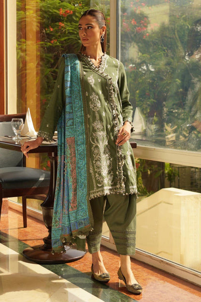 Muzlin By Sana Safinaz Stitched 3 Piece-Winter Collection