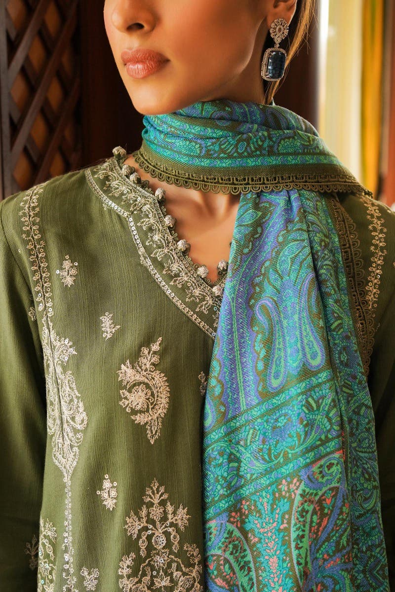 Muzlin By Sana Safinaz Stitched 3 Piece-Winter Collection
