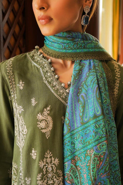 Muzlin By Sana Safinaz Stitched 3 Piece-Winter Collection