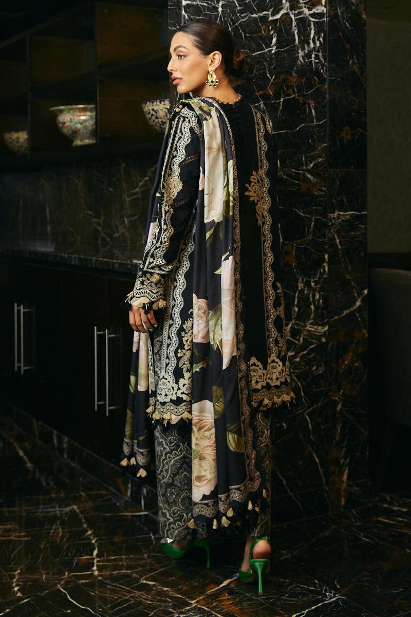 Muzlin By Sana Safinaz Stitched 3 Piece-Winter Collection