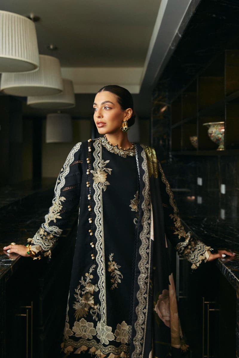 Muzlin By Sana Safinaz Stitched 3 Piece-Winter Collection