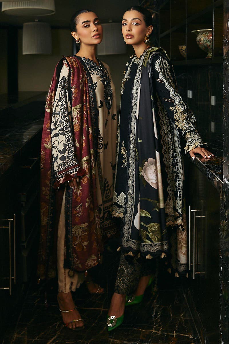 Muzlin By Sana Safinaz Stitched 3 Piece-Winter Collection