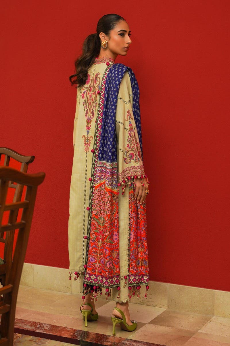 Muzlin By Sana Safinaz Stitched 3 Piece-Winter Collection