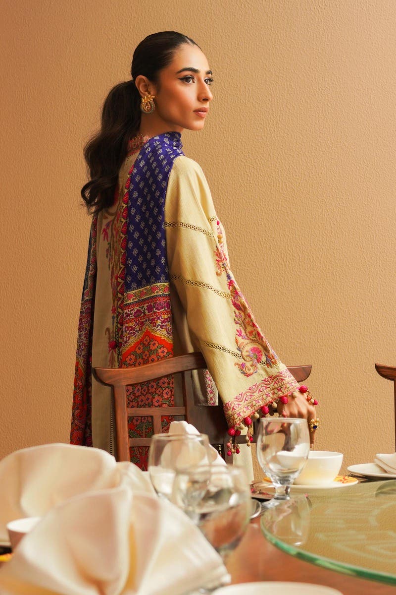 Muzlin By Sana Safinaz Stitched 3 Piece-Winter Collection