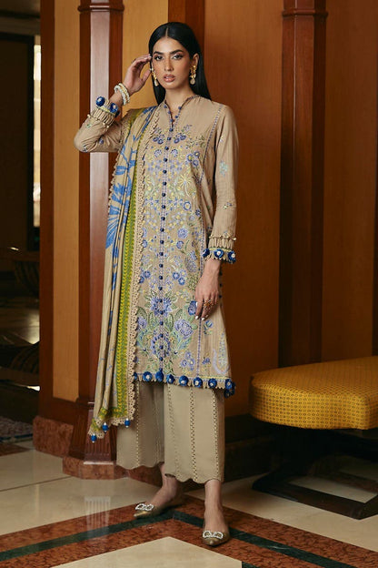 Muzlin By Sana Safinaz Stitched 3 Piece-Winter Collection