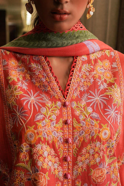 Muzlin By Sana Safinaz Stitched 3 Piece-Winter Collection