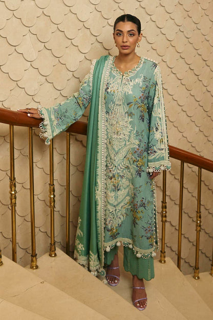 Muzlin By Sana Safinaz Stitched 3 Piece-Winter Collection