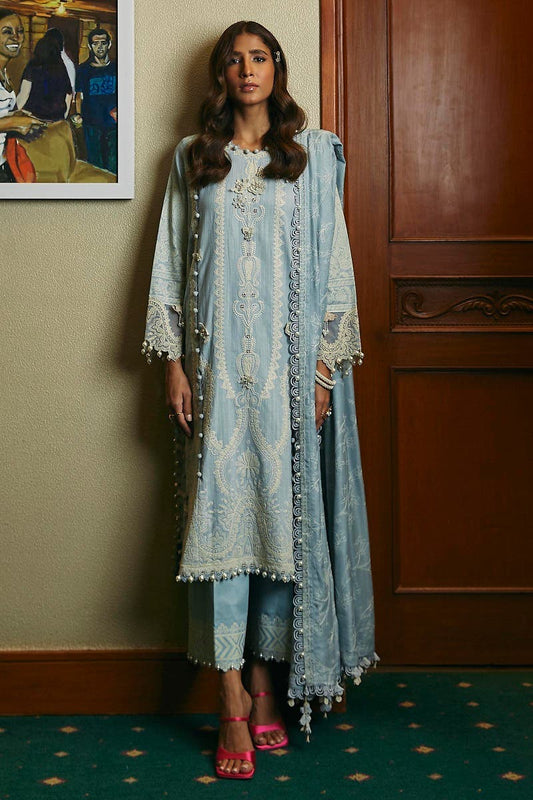 Muzlin By Sana Safinaz Stitched 3 Piece-Winter Collection