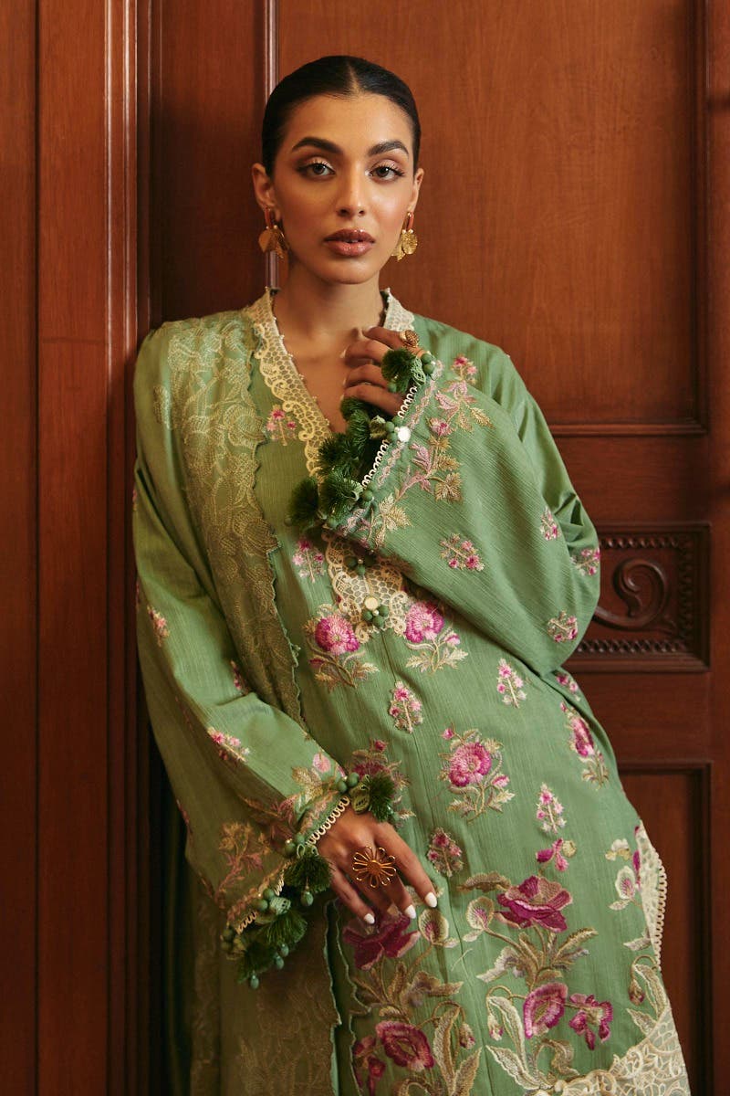 Muzlin By Sana Safinaz Stitched 3 Piece-Winter Collection